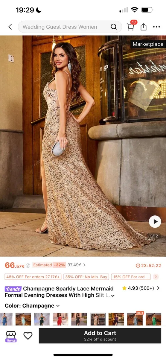 Evening Dress - Image 1