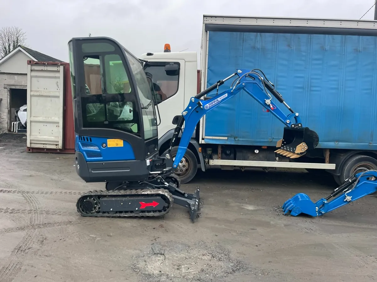 Kubota Powered 1.5 Ton Rippa Mini Digger Now In!!! - Image 4