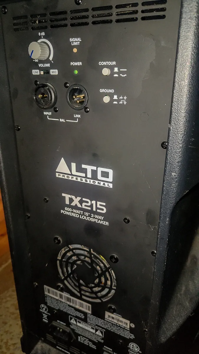 2200W Peak ALTO Active PA system - Image 3