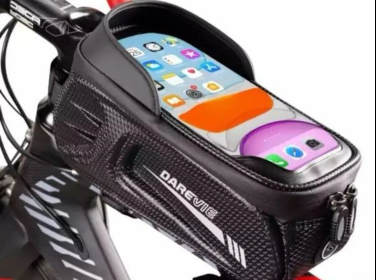 New Bicycle Bag. Touch Screen Waterproof 6.5