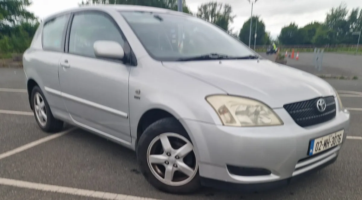 2002 Toyota Corolla 1.4 petrol NCT 03/26 - Image 3