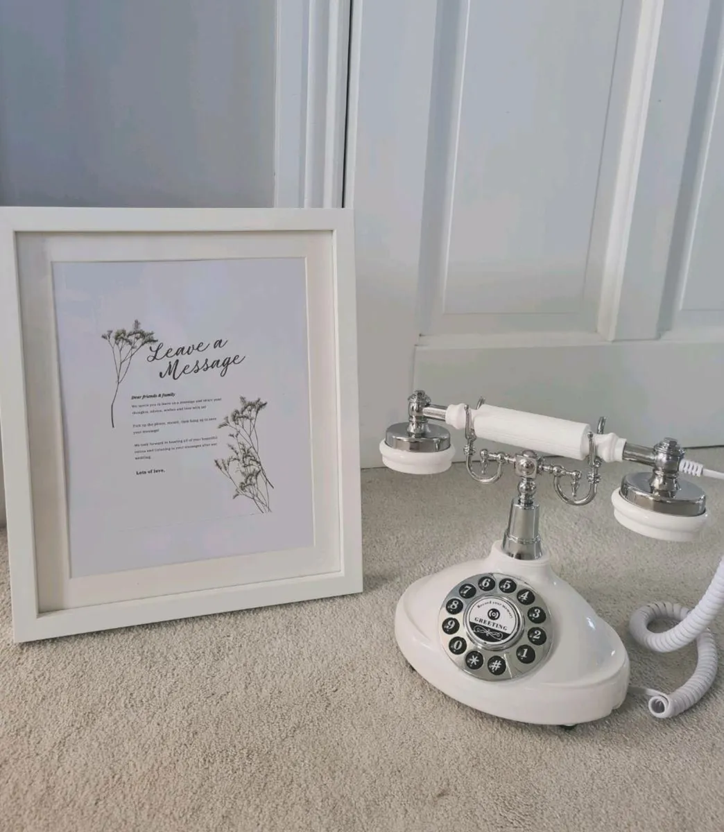 Audio Guestbook for Hire