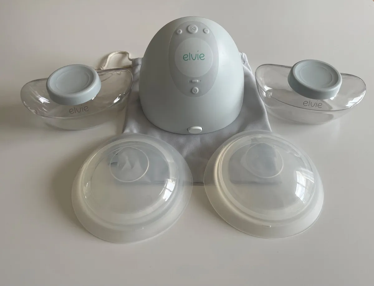 Elvie Breast Pump with Elvie Catch Collection Cups - Image 2