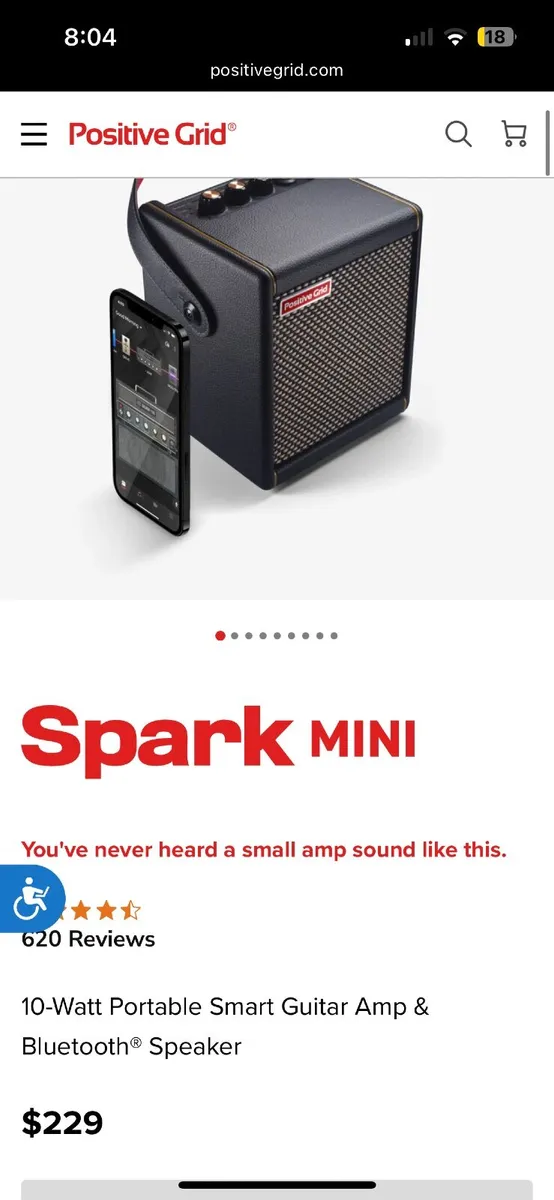 SPARK MINI GUITAR AMP - Image 1