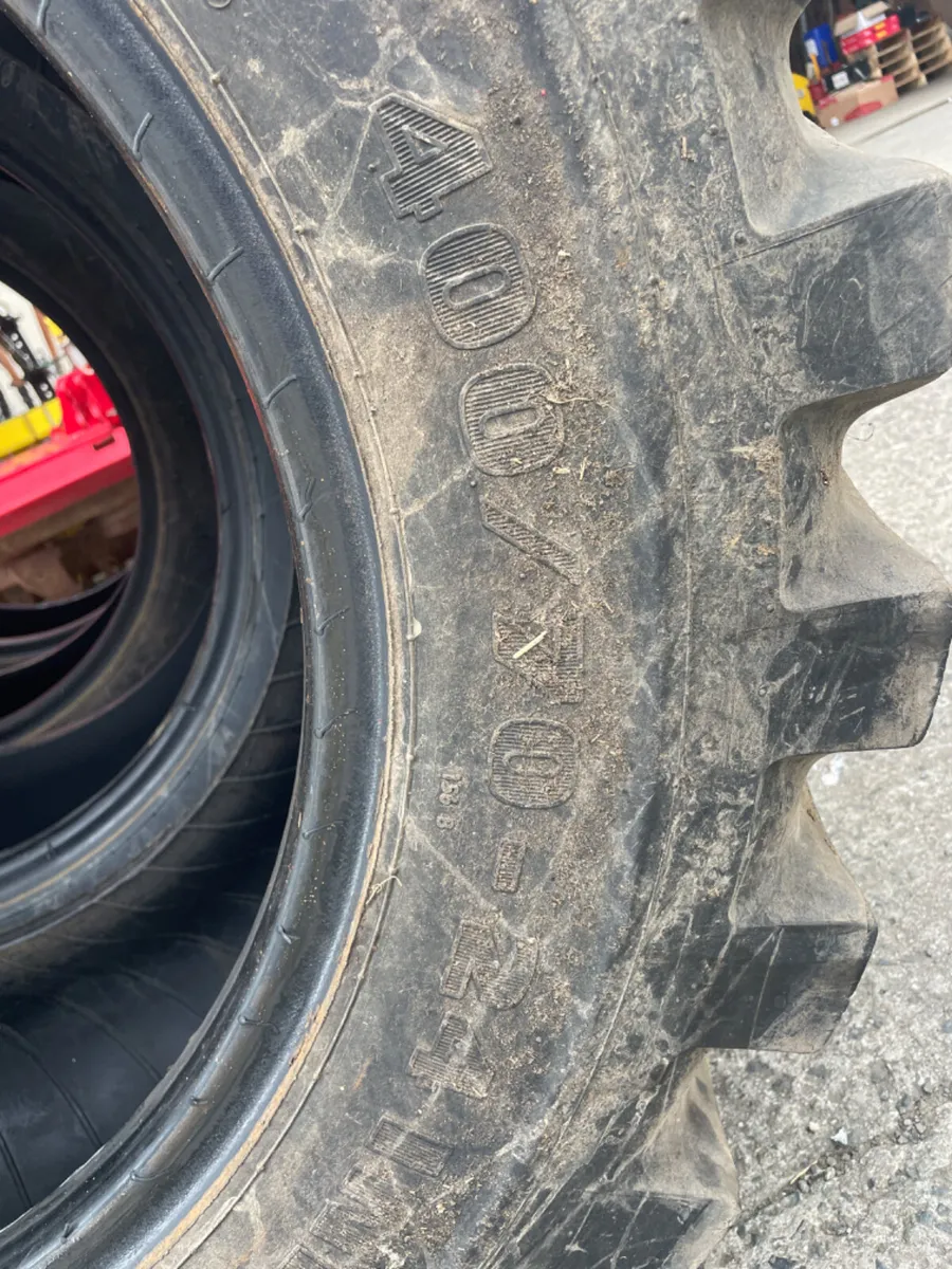 Telehandler tyres, set of 4. - Image 4