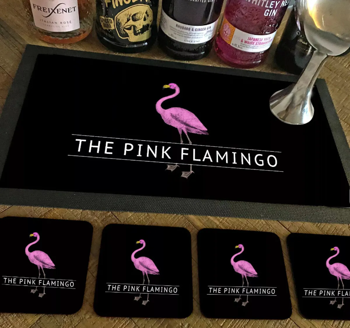 Personalised Bar Mat Runner Your Logo - Image 3