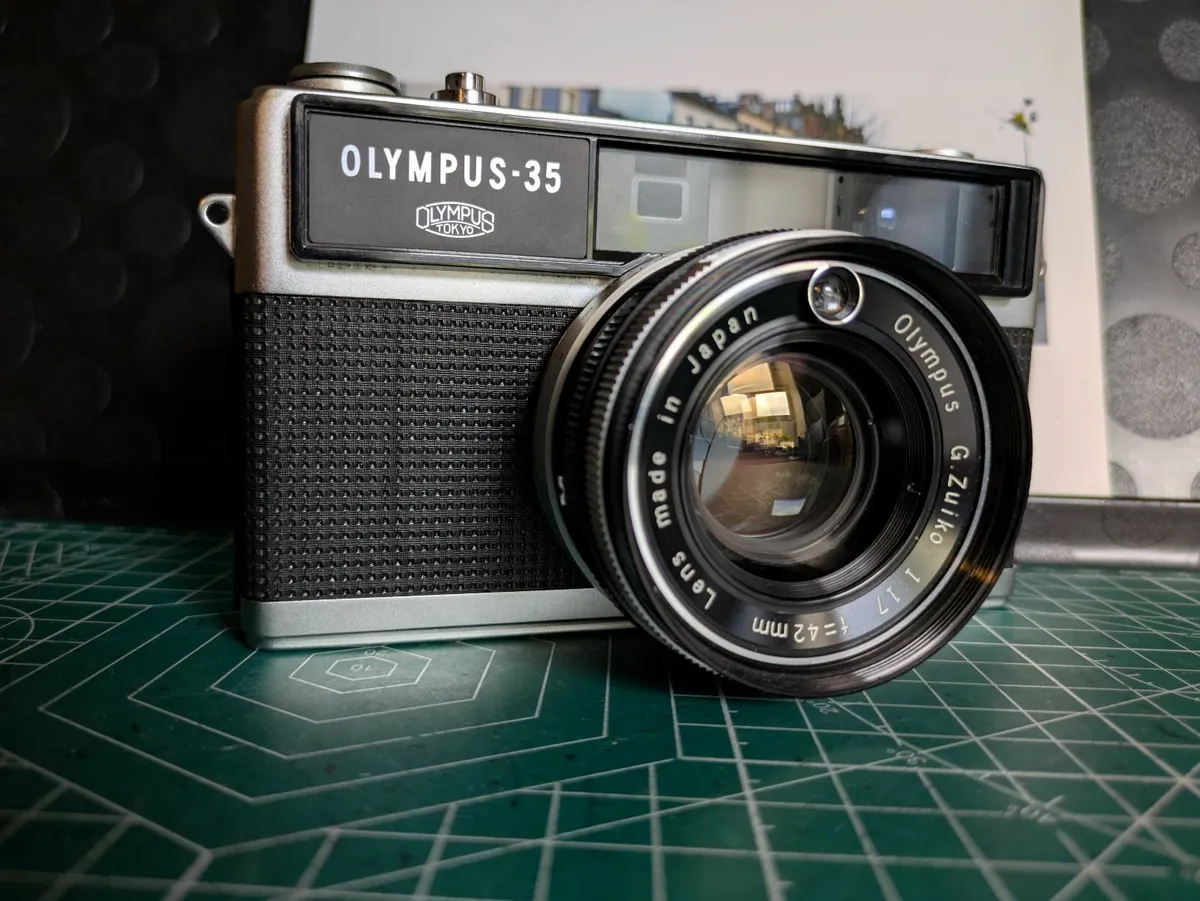 🎞Olympus 35 LC rangefinder camera 42mm 1.7 lens💥 - Image 1