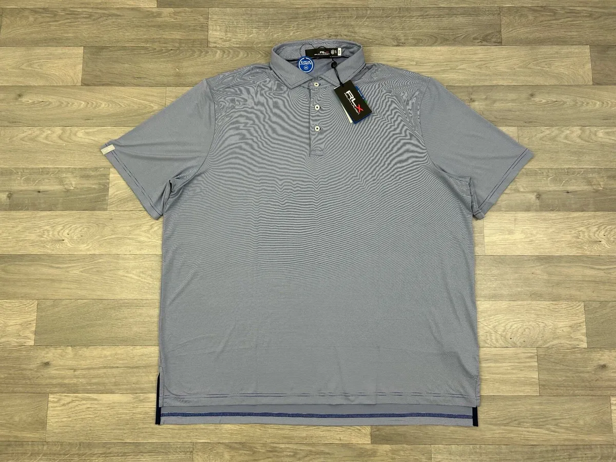 NEW RLX Ralph Lauren Golf Polo Shirt Mens XXL - Image 1