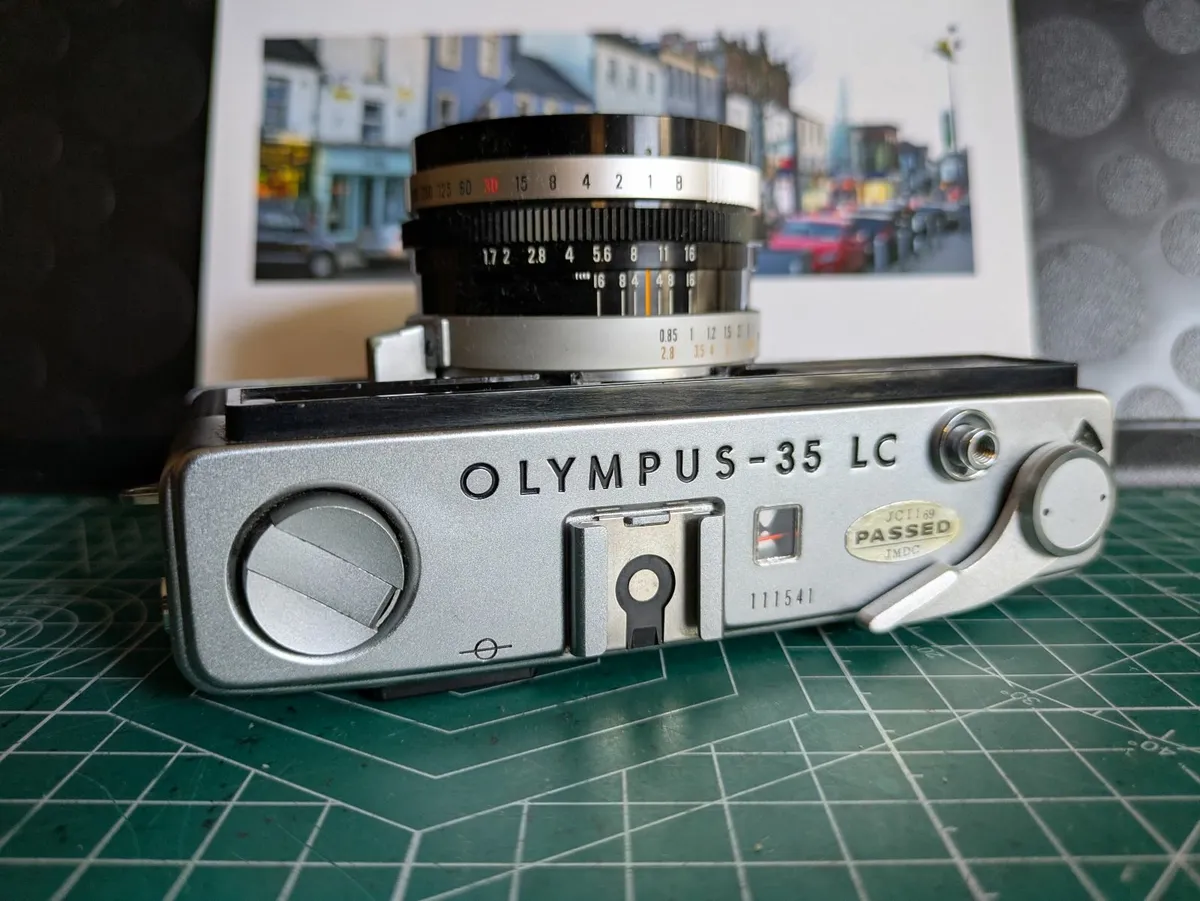 🎞Olympus 35 LC rangefinder camera 42mm 1.7 lens💥 - Image 2