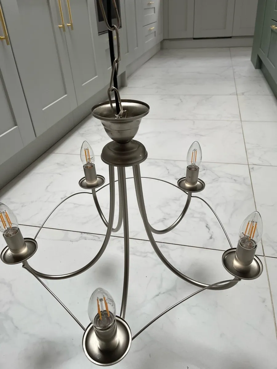 5 light  ceiling chandelier - Image 1
