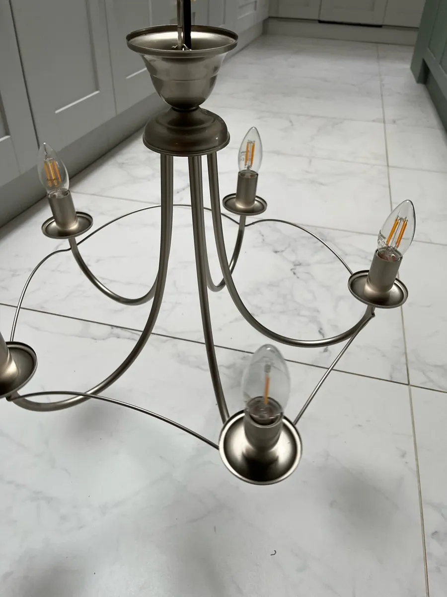 5 light  ceiling chandelier - Image 2
