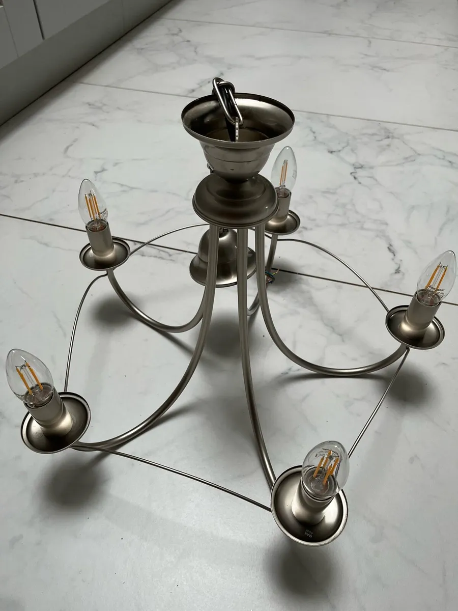 5 light  ceiling chandelier - Image 3