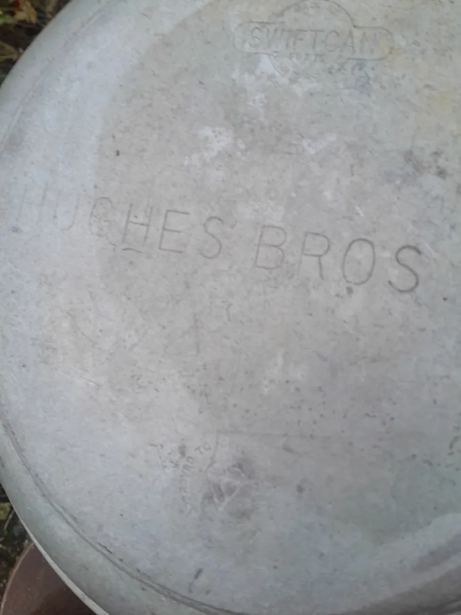 Three milk cans - Image 1