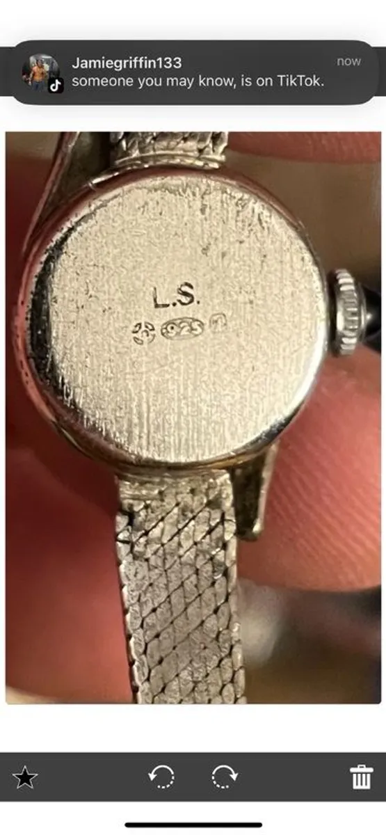Vintage silver vintage timepiece - Image 2