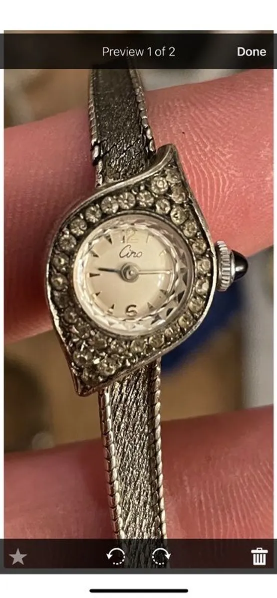 Vintage silver vintage timepiece - Image 3