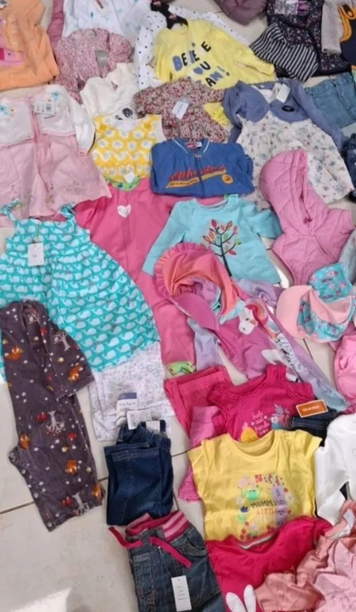 Baby girls clothes bundle 6-9 months - Image 1