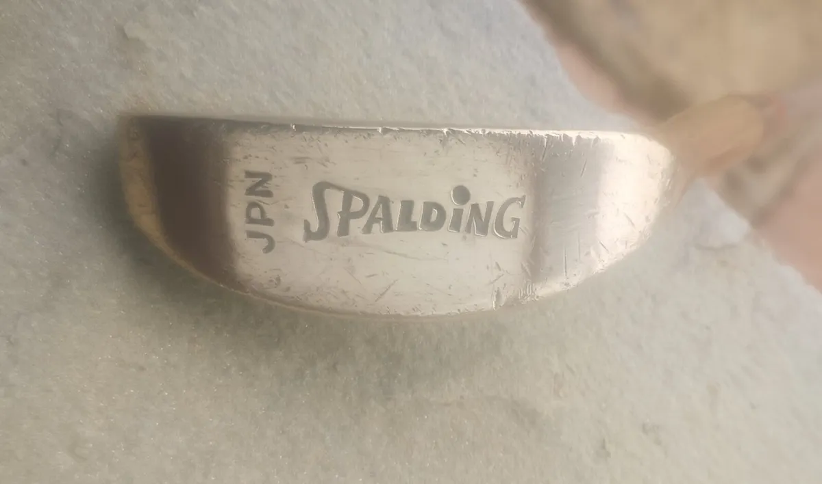 Vintage Spalding JPN Brass Putter All Original. - Image 1