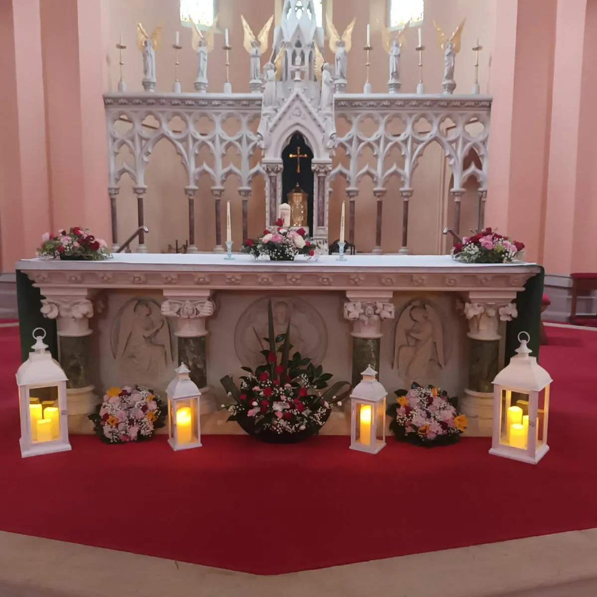 White Wedding Lanterns - Image 2