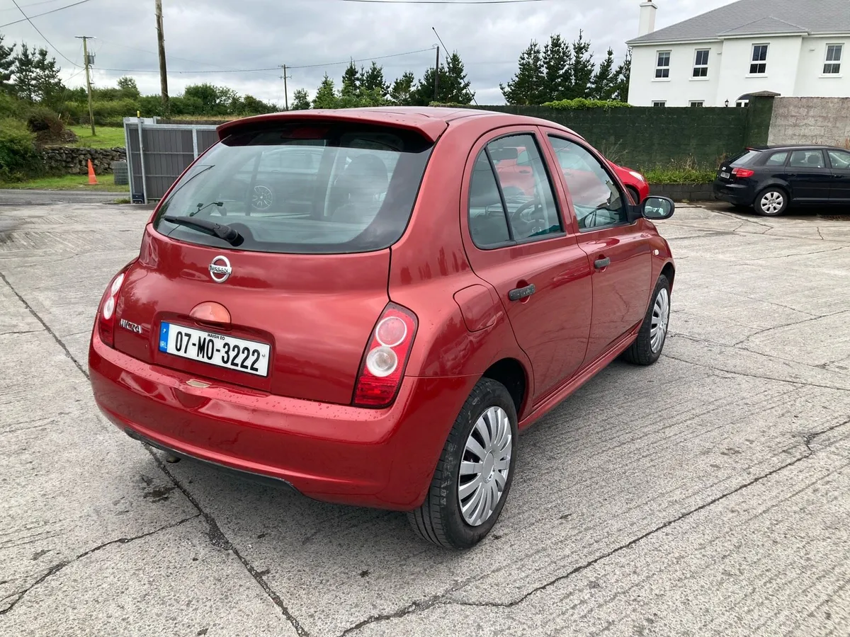 07&09 Nissan Micra automatic’s nct 07/26 - Image 2