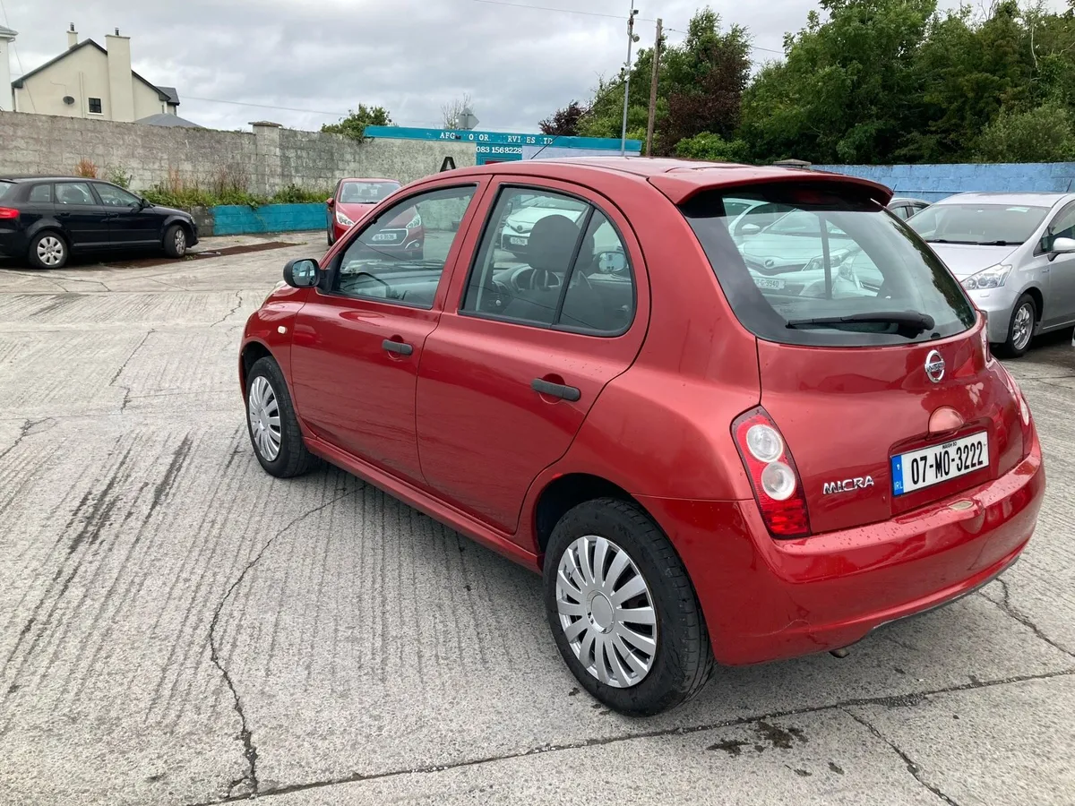 07&09 Nissan Micra automatic’s nct 07/26 - Image 4
