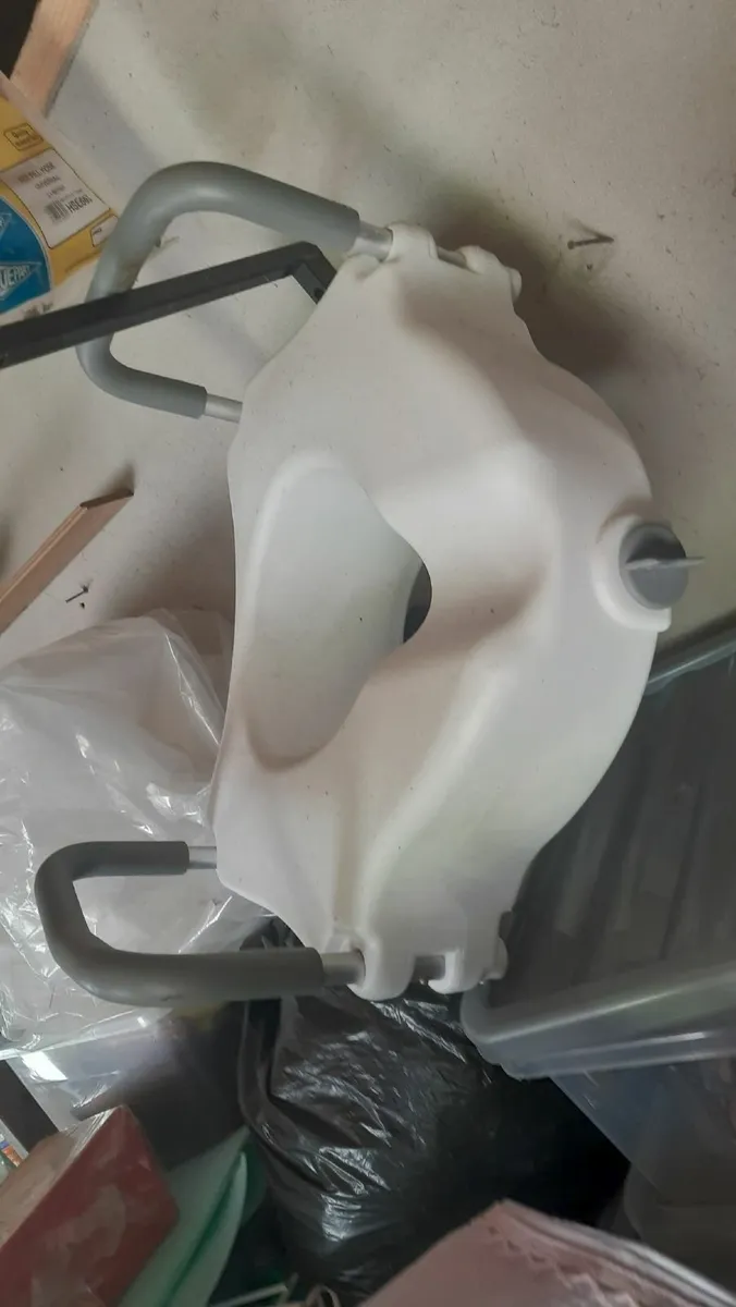 Commode/Raised Toilet Seat - Price dropped to sell - Image 2
