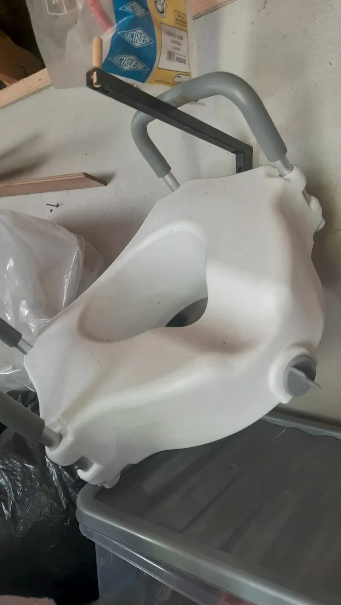 Commode/Raised Toilet Seat - Price dropped to sell - Image 3