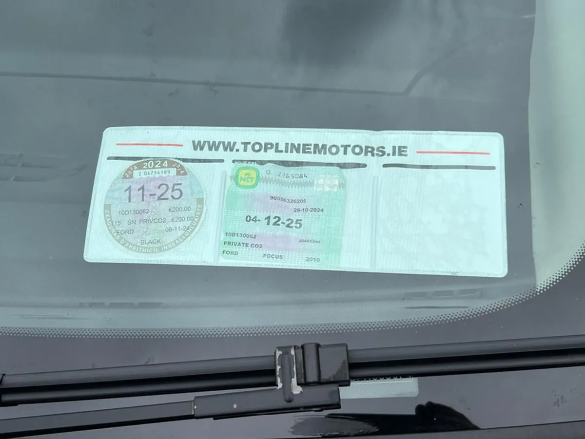 Ford Focus  1.6 Tdci Zetec//ncted-taxed//serviced - Image 2