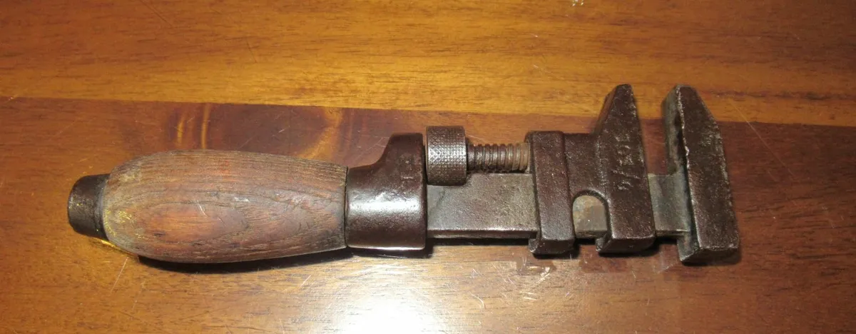 tool Monkey Wrench vintage antique car garage - Image 1