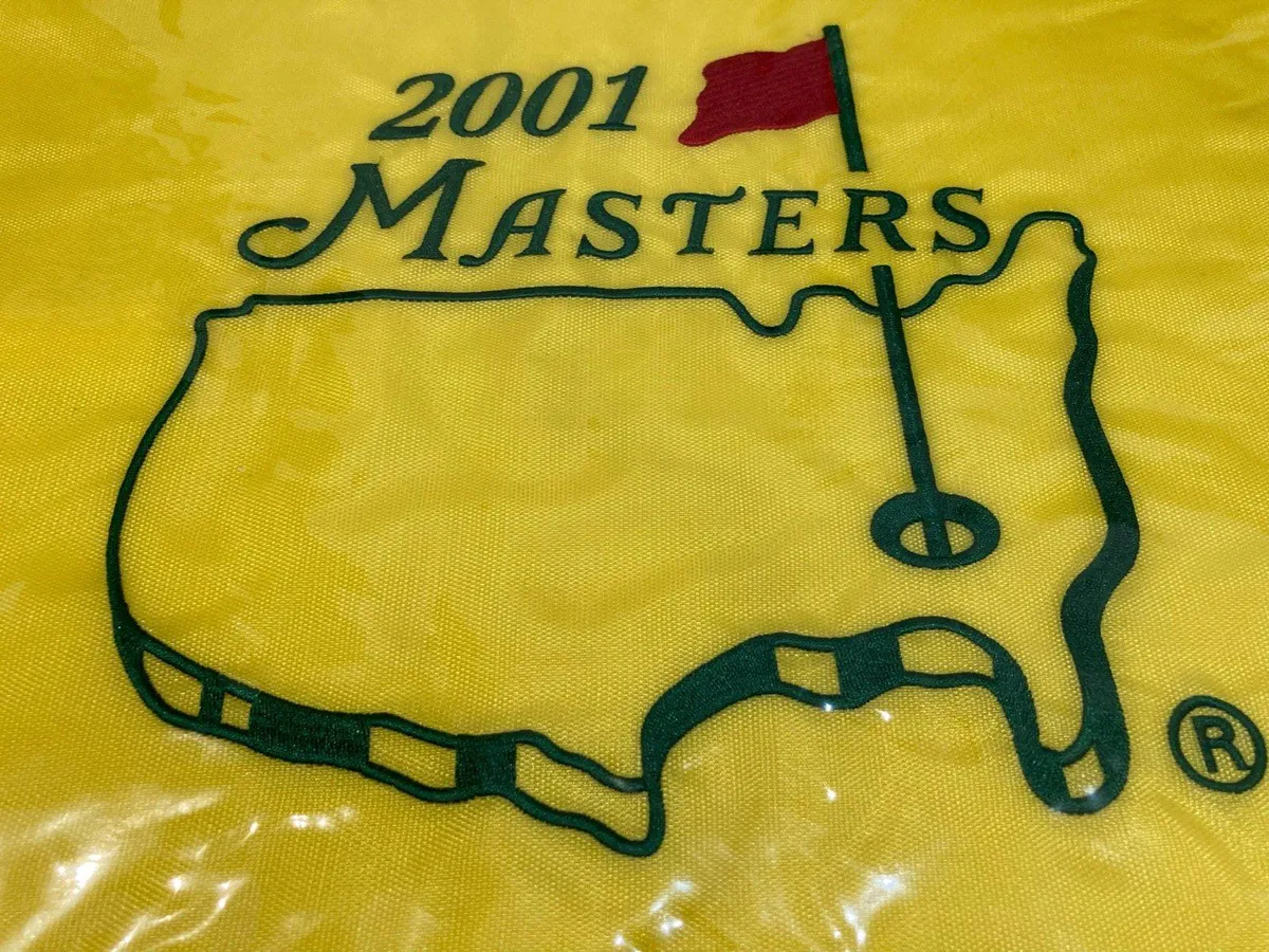 Masters 2001 Tiger Slam Flag - Image 2