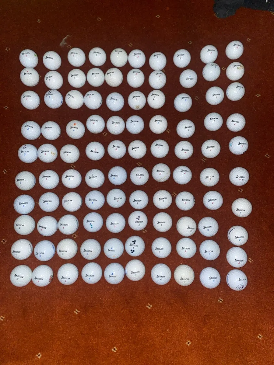 100 srixon golf balls - Image 1
