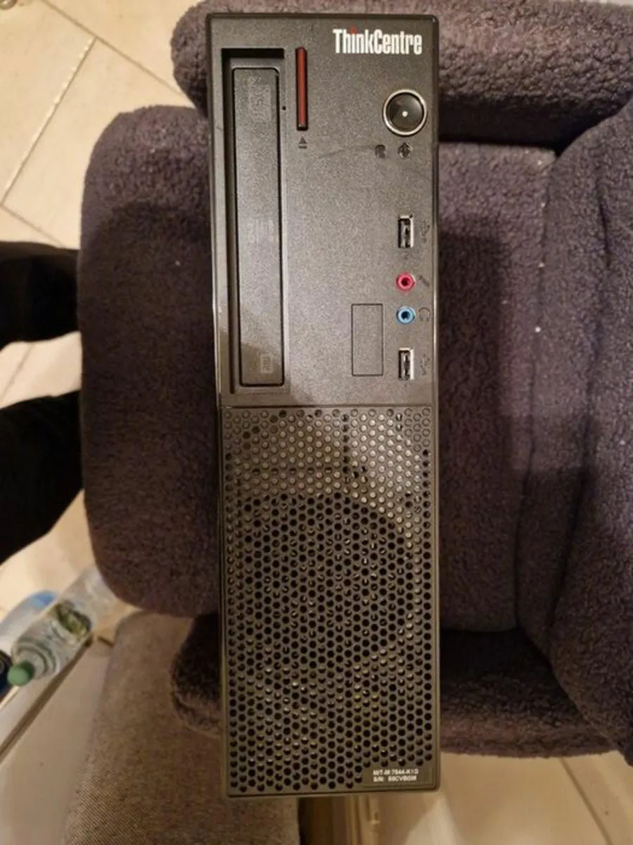 Lenovo ThinkCentre Desktop PC, Windows 7 Starter, - Image 1