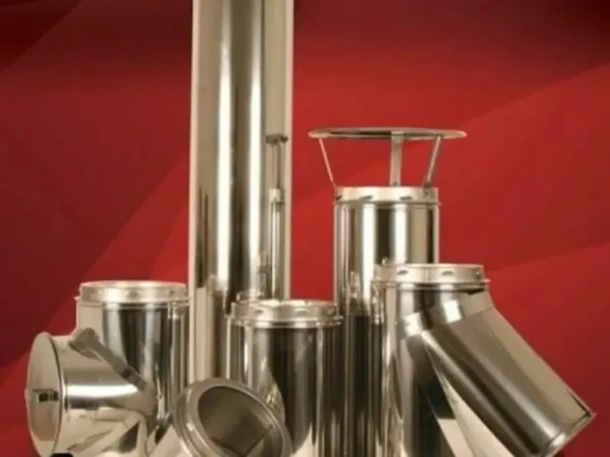 Twin Wall Insulated Flue Pipe