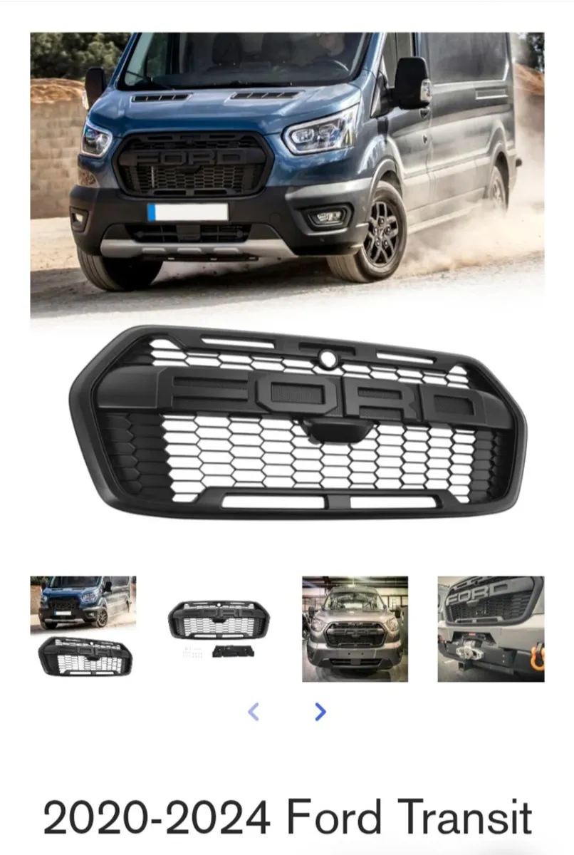 Ford transit raptor grill