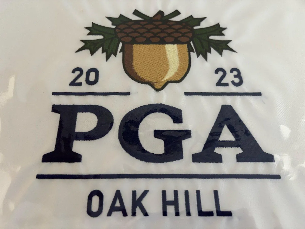 2023 Oak Hill PGA Championship Flag Mint - Image 1