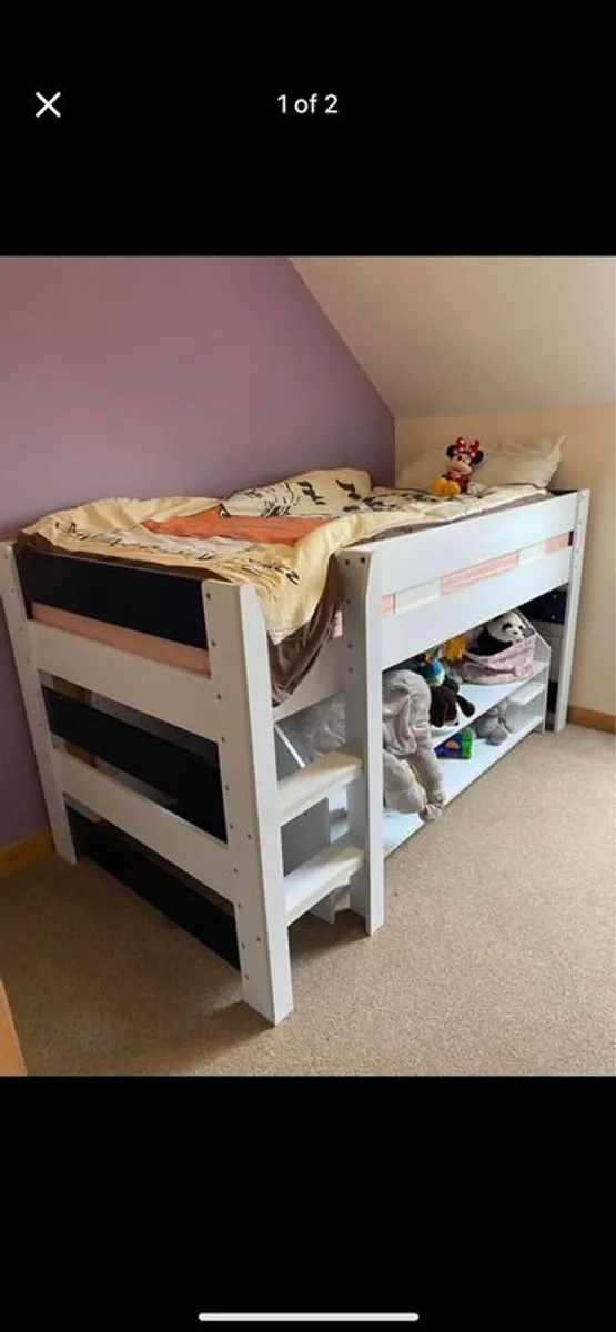 Mid Sleeper Bed for sale - Image 2