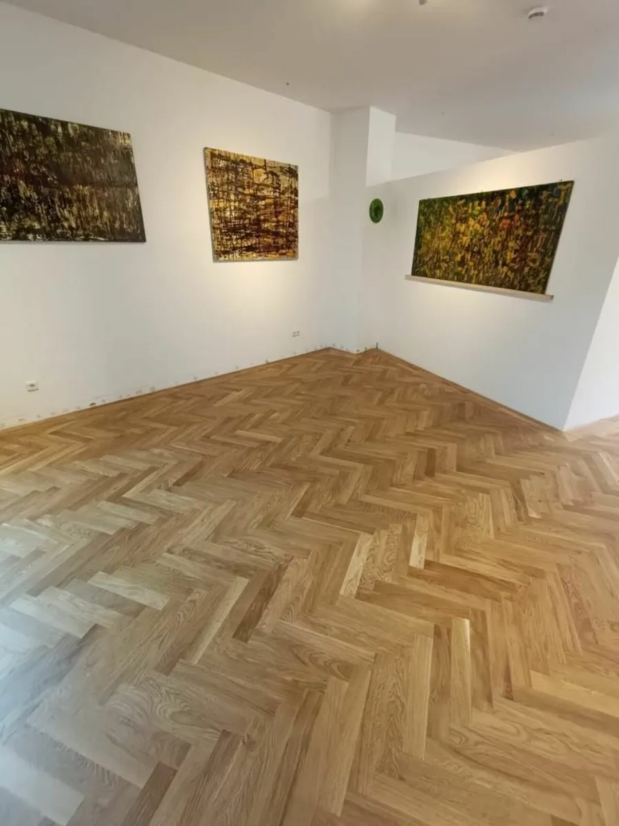Parquet Flooring SOLID OAK Herringbone - Image 4