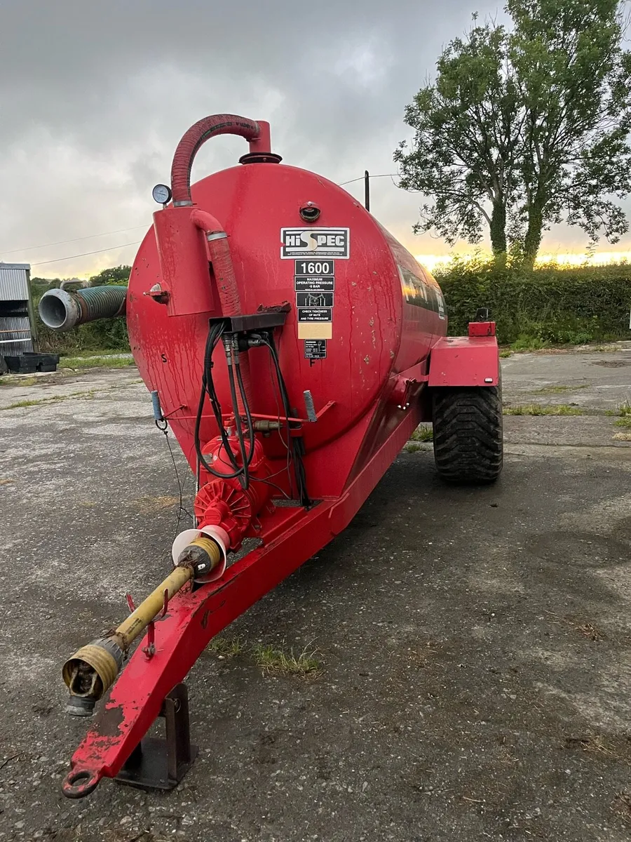 Slurry tank hi spec 1650 - Image 2
