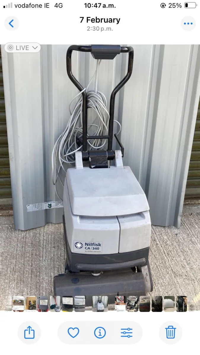 Nilfisk CA340 Floor Washer + Floor Polisher - Image 1