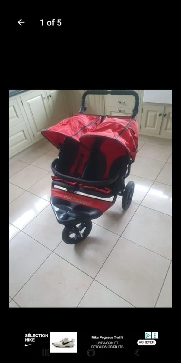 Double pram
