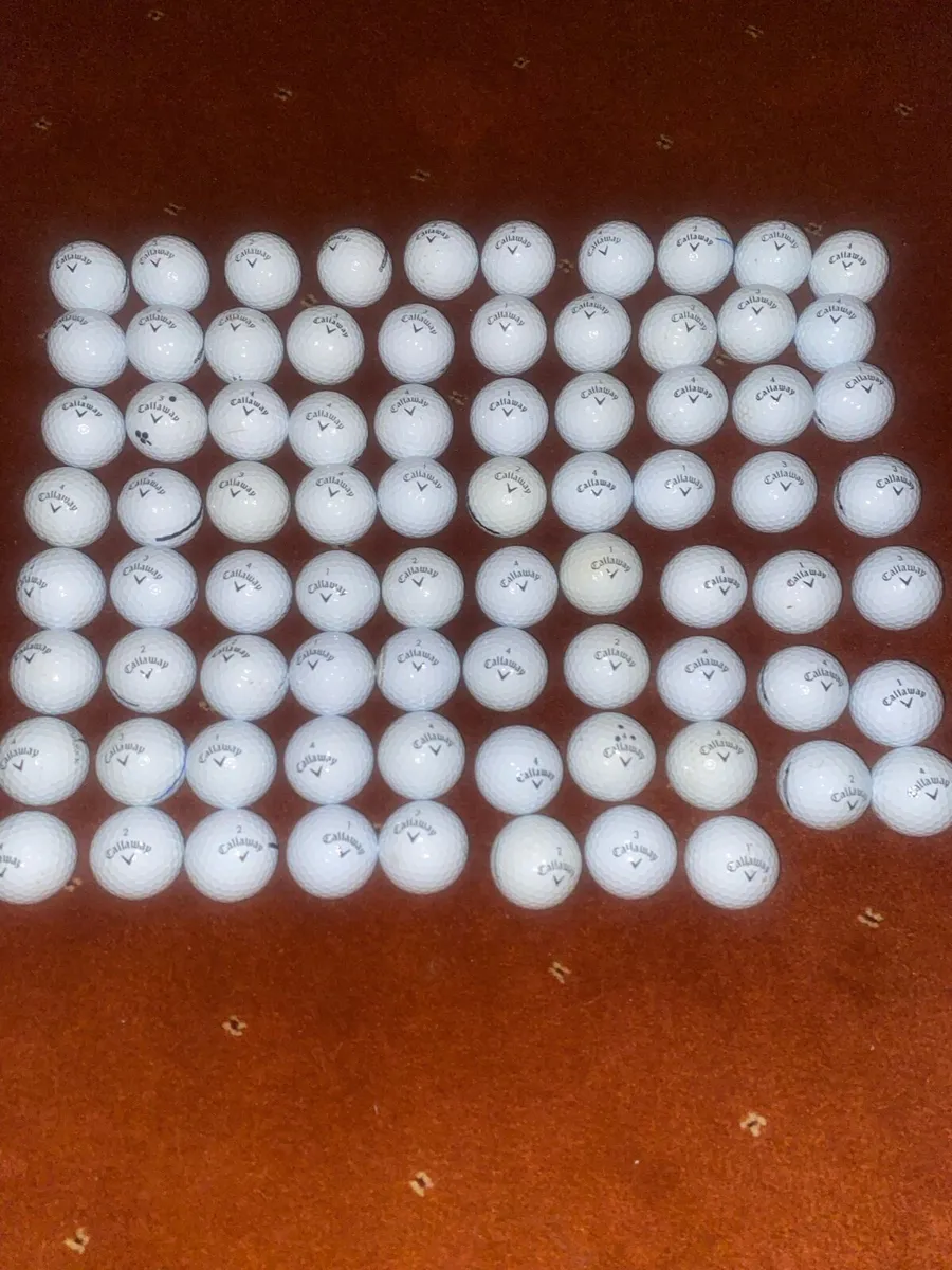 Calloway golf balls one euro a piece - Image 1
