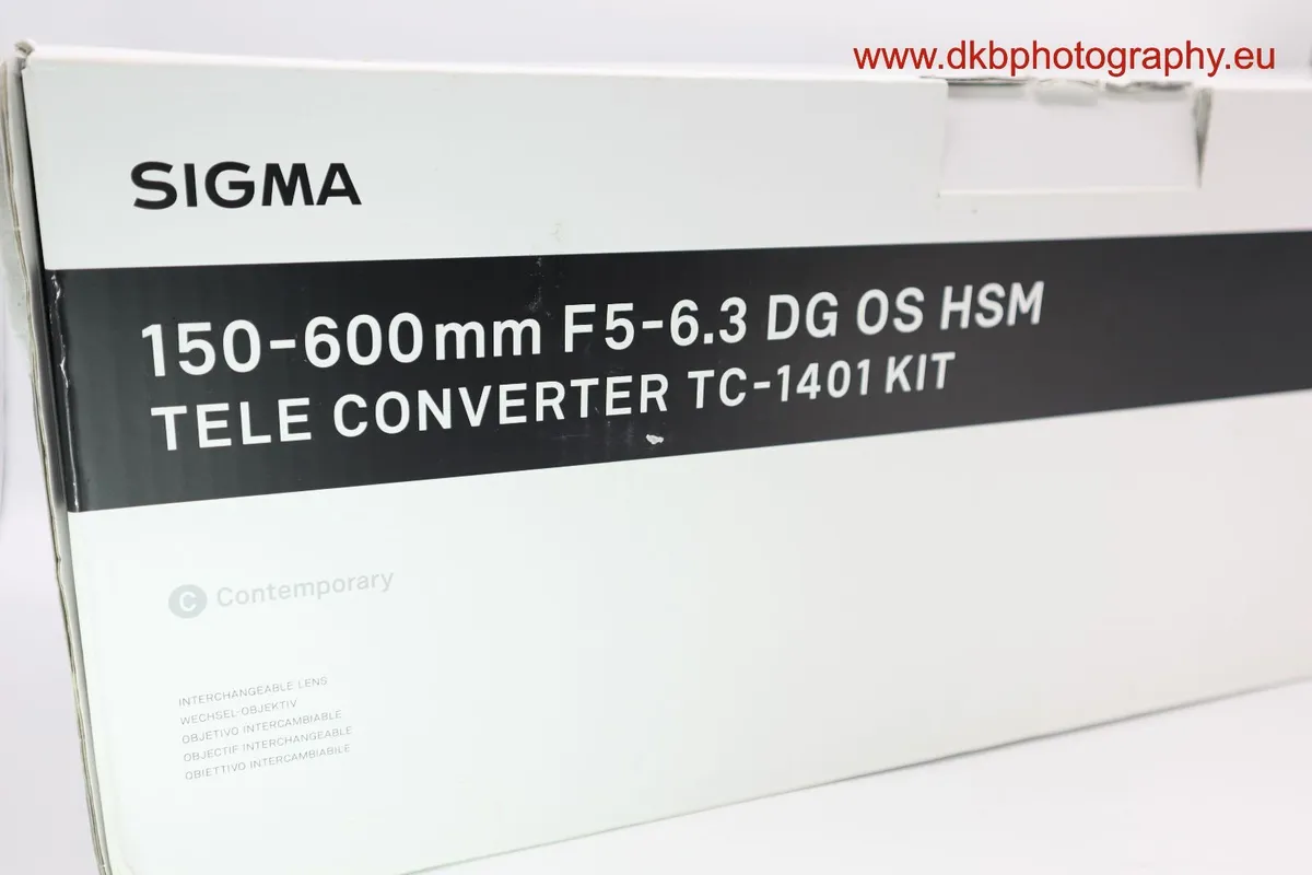 SIGMA 150-600mm DG OS HSM LENS & 1.4x TELECONVERTE - Image 1