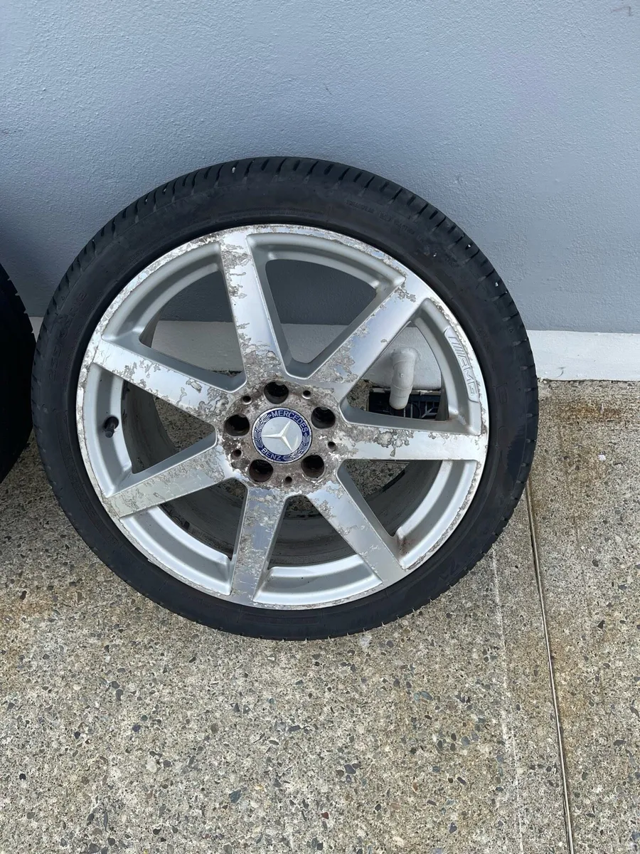 Mercedes Alloys and tires - Image 4