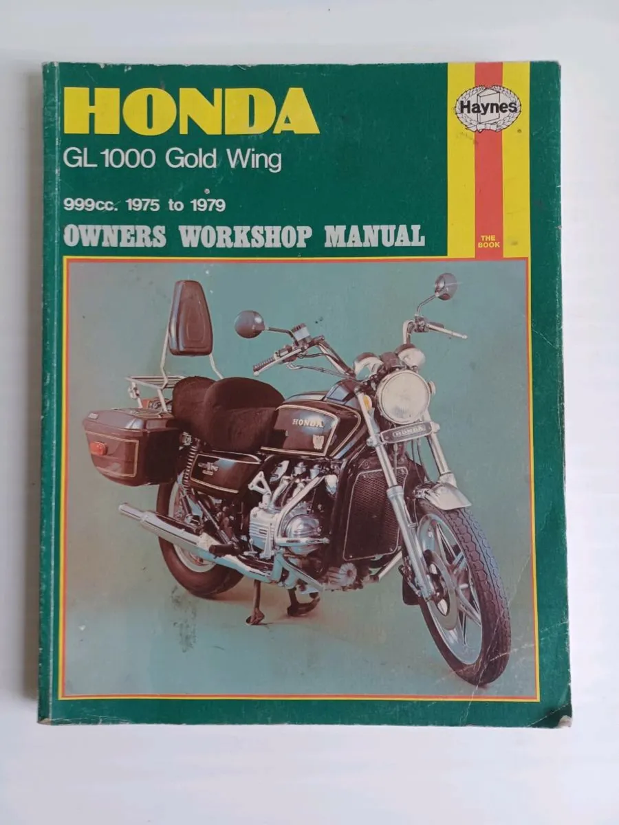 Honda Goldwing GL1000 Haynes Manual (1975-79) - Image 1
