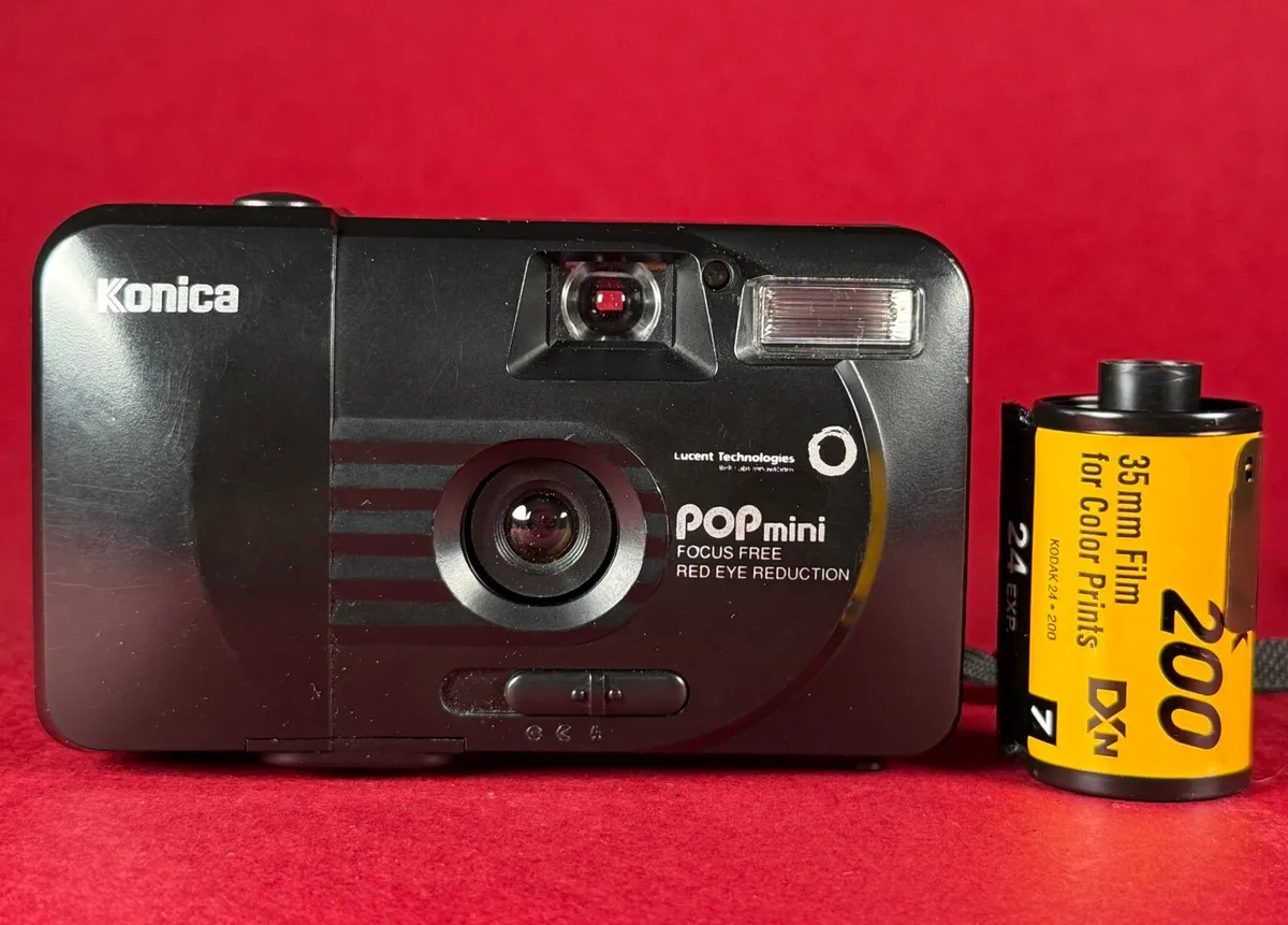 Konica POP Mini 35mm film camera Free shipping - Image 1