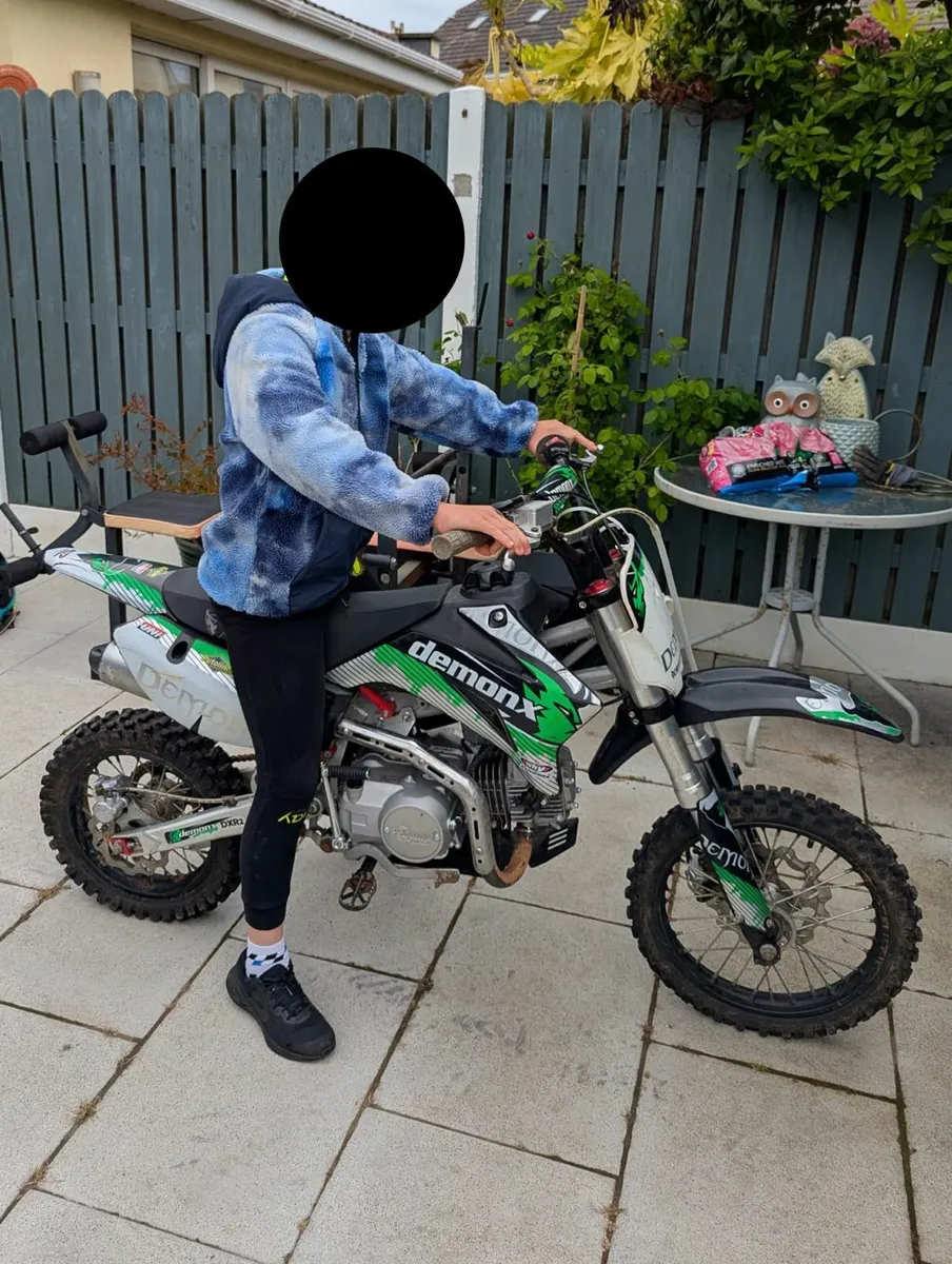 Pit bike DEMON DXR 125 Brand new engine ! - Image 2