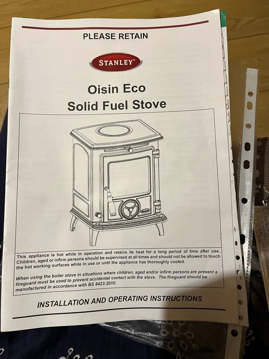 Oisin Eco solid fuel stove - Image 3