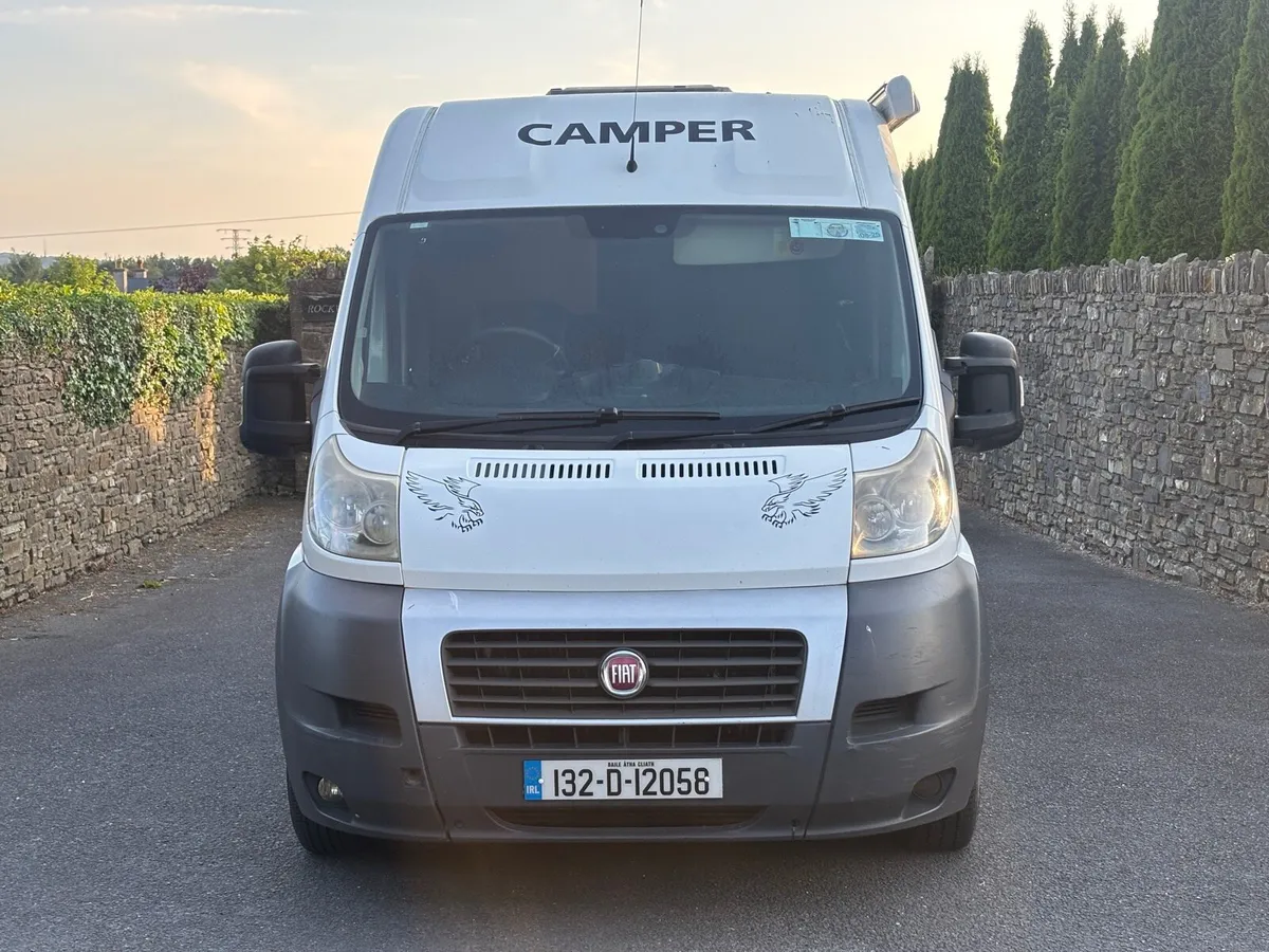 2013 FIAT DUCATO CAMPERVAN 2.3L 155K NEW CVRT+TAX - Image 2