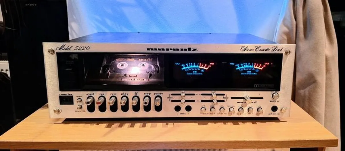 Marantz 5220 Stereo Cassette Tape Deck (Free Postage) - Image 1