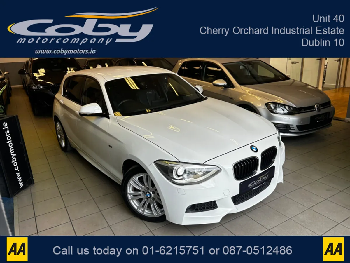BMW 1-Series 116i M Sport 5DR AUTO. Sat Nav, Prist - Image 1