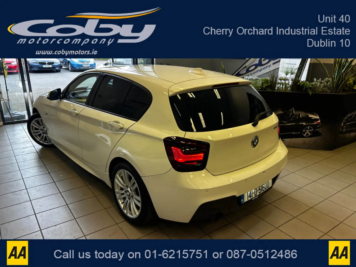 BMW 1-Series 116i M Sport 5DR AUTO. Sat Nav, Prist - Image 3
